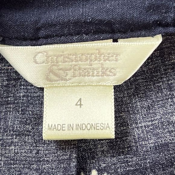 🌟VINTAGE🌟 Christopher&Banks Maxi Skirt with Side Slits And 60's Retro Flowers - Picture 9 of 16